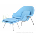 Comfortable Womb Lounge Chair and Ottoman